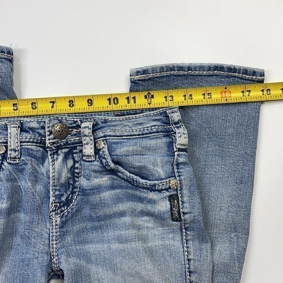 Silver Jeans Co Classic Suki Light Wash Jeans W26/L33 (26x31.5) - Picture 9 of 14